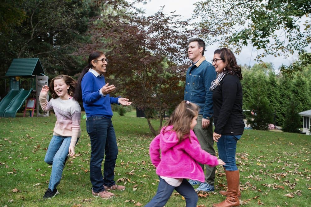 Lisa Kaul — meeting a local family